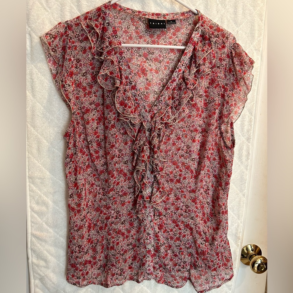 Tribal brand sleeveless top